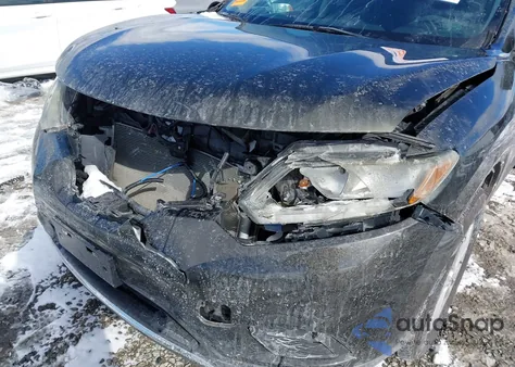 2016 Nissan Rogue Sv из США, поврежденный, VIN 5N1AT2MV7GC875514